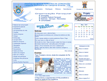 Tablet Screenshot of catedralcg.org.br